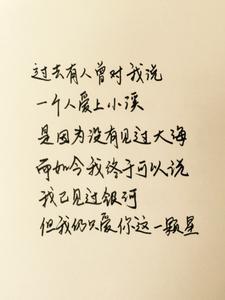 悲惨的爱情句子