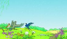 用春雨写一段话