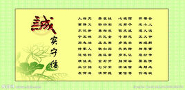 成语描述诚实和守信