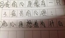 心理描写的比喻句