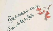 微信签名一句话至自己2020