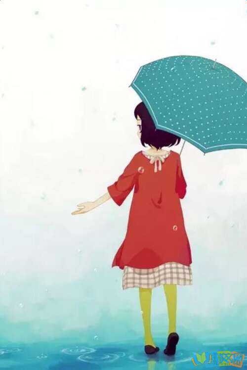雨天拟人化句子