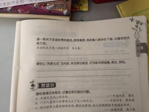 表达友谊的著名格言