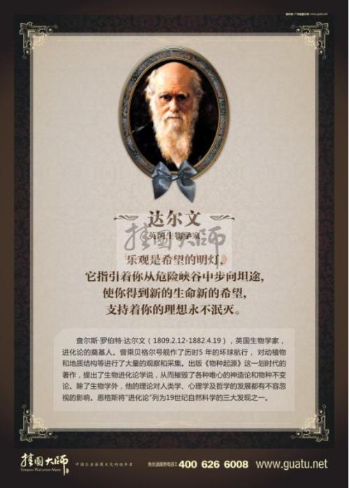 达尔文的名言