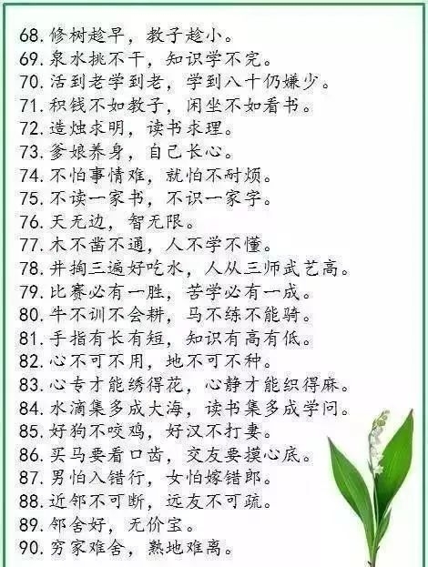 关于男人的经典谚语