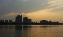 表示傍晚的句子