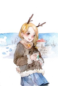 小鹿拟人化句子