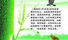 有关春天节气的谚语