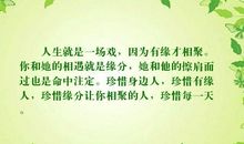 描写朋友缘分的句子