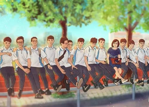 朋友圈毕业照片