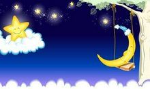 天上的星星比喻句