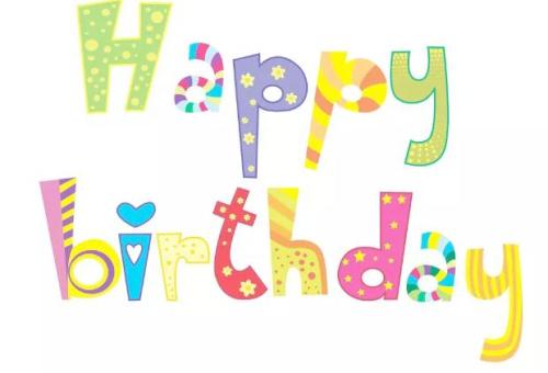 孩子们的生日祝福