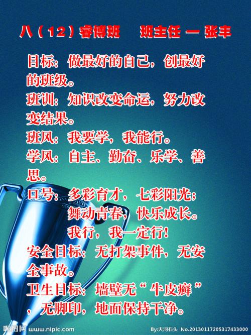 毕业班口号目标