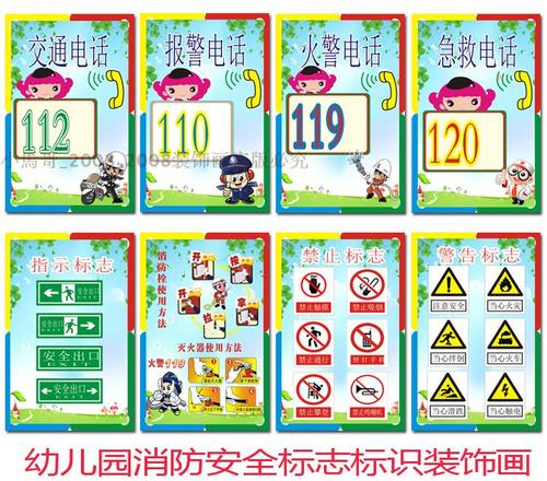 学校大门安全标志