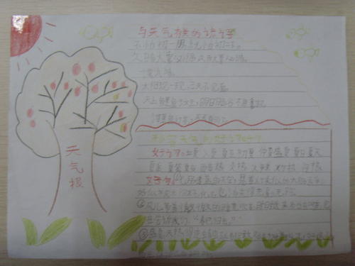 关于天气的二年级谚语