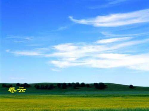 关于看云和了解天气的谚语