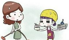 做家务的句子