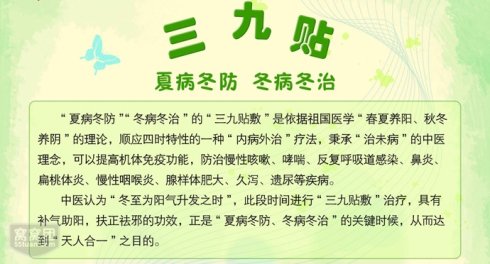 关于三九的谚语