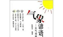 与天气有关的动物谚语