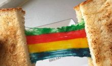 彩虹的句子短一点