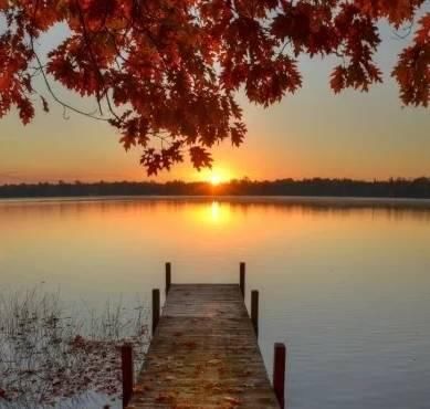 为夕阳写一个比喻