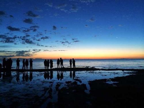 一句话看日出的心情