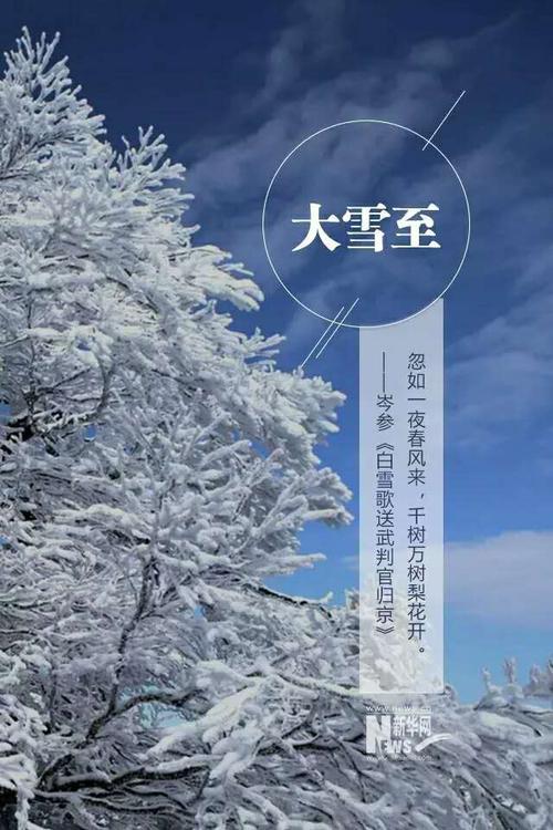 大雪的诗