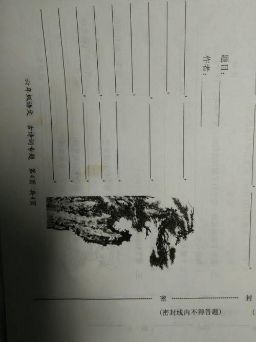 关于松树的古诗