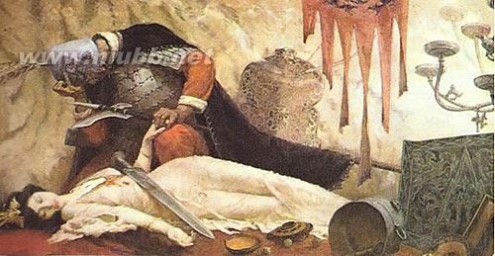 楚王用寓言语对待客人