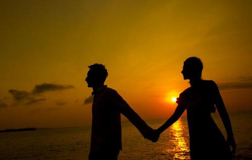 看夕阳的心情句子