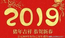 2019年新年祝福