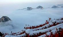 冬天登山的心情的句子