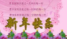 在过年里发的祝福语