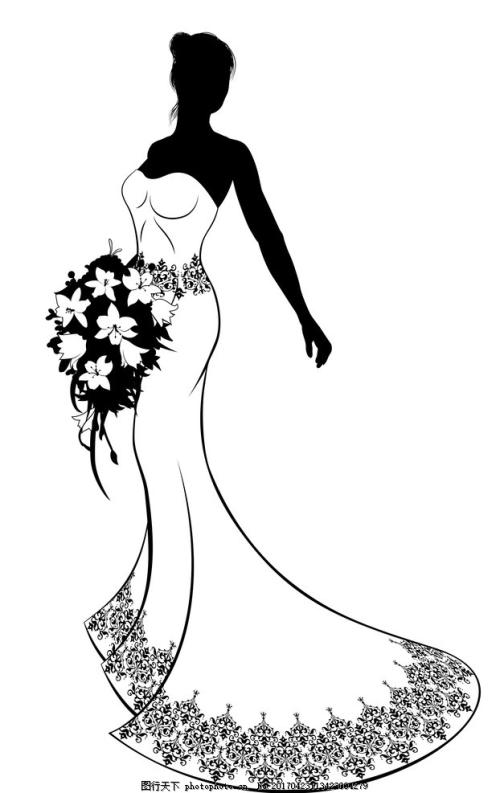 新娘和新郎的问候