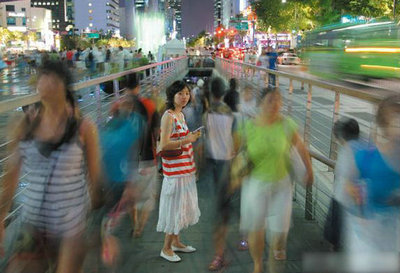 关于人海的美丽句子，人海的美丽图片