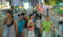 关于人海的唯美句子，人海唯美图片