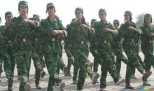 16字军训班级口号