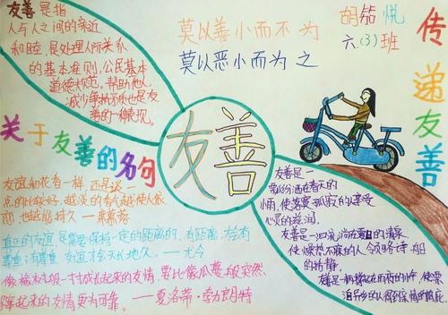 友善是一个平行的句子