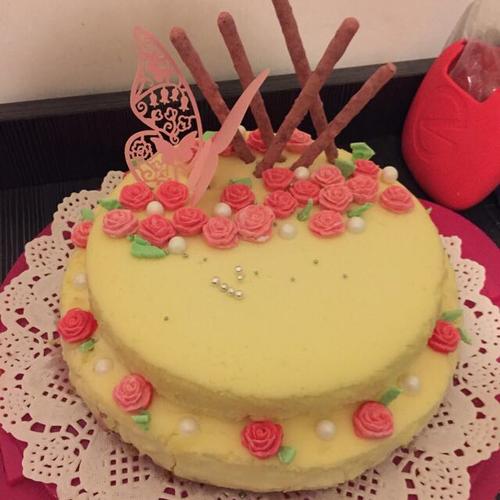 Bestie生日蛋糕的最佳祝愿