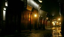 夜晚城市的句子