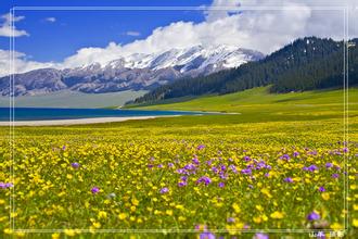 用比喻形容风景