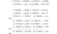 小学生有哪些谚语大全
