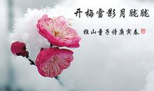 形容花开的诗句