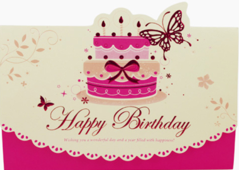 可爱的生日祝福