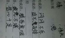 关于描写心情的成语