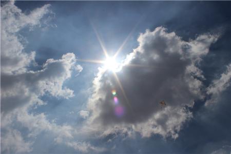 乌云看起来像什么比喻