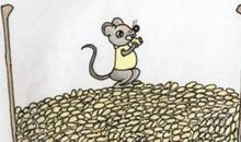 老鼠掉进面缸里的歇后语