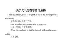 关于健康的英语谚语