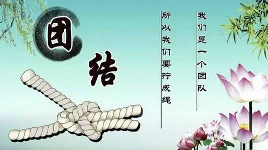 团结合作谚语