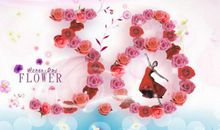 鲜花卡片祝福语